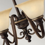 Żyrandol Cello – 6 źródeł światła HK-CELLO6 Elstead Lighting