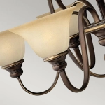 Lampa wisząca Cello – 9 źródeł światła HK-CELLO9 Elstead Lighting