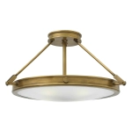 kinkiecik.pl Duży półplafon Collier – 4 źródła światła HK-COLLIER-SF-M Elstead Lighting