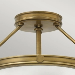 Półplafon Collier – 3 źródła światła HK-COLLIER-SF-S Elstead Lighting