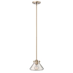 kinkiecik.pl Lampa wisząca Congress – 1 źródło światła – Szczotkowany karmel HK-CONGRESS-P-A-BC Elstead Lighting