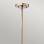 Lampa wisząca Congress – 1 źródło światła – Szczotkowany karmel HK-CONGRESS-P-A-BC Elstead Lighting