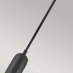 Mała lampa wisząca LED Dax – Czarna HK-DAX-MP-BK Elstead Lighting
