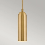 Mała lampa wisząca LED Dax – Stary mosiądz HK-DAX-MP-HB Elstead Lighting