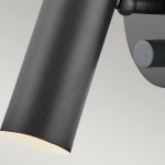 Kinkiet LED Dax – Czarny HK-DAX1-BK Elstead Lighting