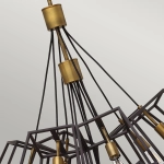 Duży żyrandol Fulton – 13 źródeł światła HK-FULTON-13P Elstead Lighting