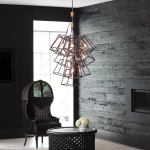 Duży żyrandol Fulton – 13 źródeł światła HK-FULTON-13P Elstead Lighting