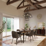 Żyrandol Fulton – 7 źródeł światła HK-FULTON-7P Elstead Lighting