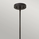 Mała lampa wisząca Gemma – 1 źródło światła – Vintage brąz HK-GEMMA-P-A-VBZ Elstead Lighting
