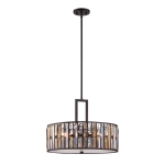 kinkiecik.pl Lampa wisząca Gemma – 3 źródła światła – Vintage brąz HK-GEMMA-P-C-VBZ Elstead Lightnig