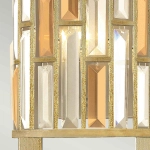 Kinkiet Gemma – 2 źródła światła – Płatki srebra HK-GEMMA2-B-SL Elstead Lighting