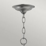 Duża lampa wisząca Gentry – 6 źródeł światła – Pewter HK-GENTRY-P-L-PW Elstead Lighting
