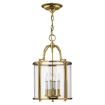 kinkiecik.pl Lampa wisząca Gentry – 4 źródła światła – Polerowany mosiądz HK-GENTRY-P-M-PB Elstead Lighting