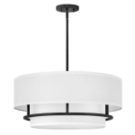 Lampa wisząca Graham – 4 źródła światła – Czarna HK-GRAHAM-L-BK Elstead Lighting