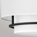 Lampa wisząca Graham – 4 źródła światła – Czarna HK-GRAHAM-L-BK Elstead Lighting