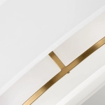 Lampa wisząca Graham – 4 źródła światła – Lakierowany mosiądz HK-GRAHAM-L-LCB Elstead Lighting