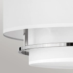Lampa wisząca Graham – 4 źródła światła – Polerowany nikiel HK-GRAHAM-L-PN Elstead Lighting
