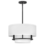 Lampa wisząca Graham – 3 źródła światła – Czarna HK-GRAHAM-M-BK Elstead Lighting