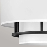Lampa wisząca Graham – 3 źródła światła – Czarna HK-GRAHAM-M-BK Elstead Lighting