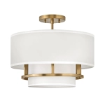 Lampa wisząca Graham – 3 źródła światła – Lakierowany mosiądz HK-GRAHAM-M-LCB Elstead Lighting