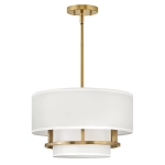 Lampa wisząca Graham – 3 źródła światła – Lakierowany mosiądz HK-GRAHAM-M-LCB Elstead Lighting