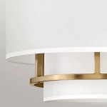 Lampa wisząca Graham – 3 źródła światła – Lakierowany mosiądz HK-GRAHAM-M-LCB Elstead Lighting