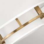 Lampa wisząca Graham – 3 źródła światła – Lakierowany mosiądz HK-GRAHAM-M-LCB Elstead Lighting