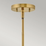 Lampa wisząca Graham – 3 źródła światła – Lakierowany mosiądz HK-GRAHAM-M-LCB Elstead Lighting