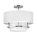 Lampa wisząca Graham – 3 źródła światła – Polerowany nikiel HK-GRAHAM-M-PN Elstead Lighting