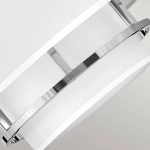 Lampa wisząca Graham – 3 źródła światła – Polerowany nikiel HK-GRAHAM-M-PN Elstead Lighting