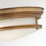 Plafon Hadley – 3 źródła światła – Szczotkowany brąz HK-HADLEY-F-BR Elstead Lighting
