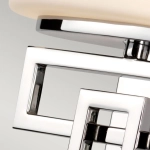 Kinkiet Lanza – 1 źródło światła – Polerowany chrom HK-LANZA1-BATH Elstead Lighting