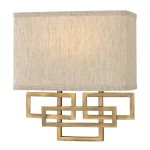 Kinkiet Lanza – 2 źródła światła – Szczotkowany brąz HK-LANZA2-BR Elstead Lighting