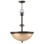 Lampa wisząca Mayflower – 3 źródła światła HK-MAYFLOWER-P-C Elstead Lighting
