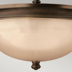 Półplafon Mayflower – 3 źródła światła HK-MAYFLOWER-SF Elstead Lighting