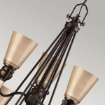 Lampa wisząca Mayflower – 9 źródeł światła HK-MAYFLOWER9 Elstead Lighting