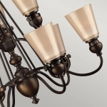 Lampa wisząca Mayflower – 9 źródeł światła HK-MAYFLOWER9 Elstead Lighting