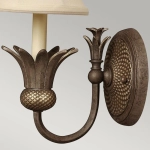 Kinkiet Plantation – 1 źródło światła – Perłowy brąz HK-PLANT1-PZ Elstead Lighting
