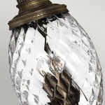 Lampa wisząca Plantation – 4 źródła światła – Perłowy brąz HK-PLANT4-P-PZ Elstead Lighting