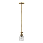 Lampa wisząca Plantation – 1 źródło światła – Oksydowany mosiądz HK-PLANTATION-MP-BB Elstead Lighting