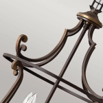 Lampa wisząca Plymouth – 8 źródeł światła HK-PLYMOUTH8-P Elstead Lighting