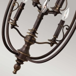 Lampa wisząca Plymouth – 8 źródeł światła HK-PLYMOUTH8-P Elstead Lighting