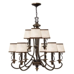 Lampa wisząca Plymouth – 9 źródeł światła HK-PLYMOUTH9 Elstead Lighting