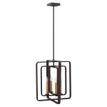 kinkiecik.pl Lampa wisząca Quentin – 4 źródła światła HK-QUENTIN-4P-B Elstead Lighting