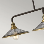 Podłużna lampa wisząca Rigby – 3 źródła światła HK-RIGBY-ISLE-KZ Elstead Lighting