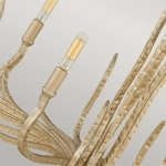 Żyrandol Spyre – 6 źródeł światła – Szampańskie złoto HK-SPYRE6C-CPG Elstead Lighting