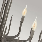 Żyrandol Spyre – 6 źródeł światła – Metaliczny matowy brąz HK-SPYRE6C-MMB Elstead Lighting