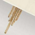 Lampa wisząca Spyre – 6 źródeł światła – Szampańskie złoto HK-SPYRE6P-CPG Elstead Lighting