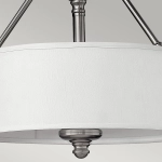 Półplafon Sussex – 3 źródła światła HK-SUSSEX-SF Elstead Lighting