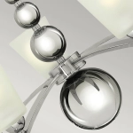 Żyrandol Zelda – 5 źródeł światła – Polerowany nikiel HK-ZELDA5-PN Elstead Lighting
